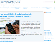 Tablet Screenshot of epic4gtouchroot.com